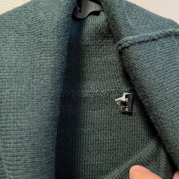 Peruvian Connection Marianna‎ Dress Alpaca Silk Blend Size Small Green - Picture 6 of 7